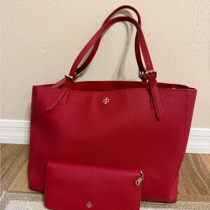 Tory Burch Tote and Wallet Set